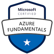 Microsoft Certified Azure Fundamentals badge